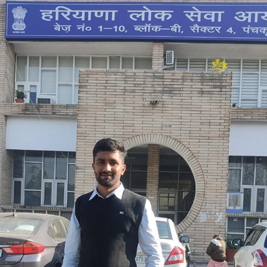 हरियाणा के युवक को एक साल में 4 नौकरियां मिलीं:इनमें 3 सरकारी; पहली जॉब 1 दिन में छोड़ी, कॉन्स्टेबल के बाद लेक्चरर बना