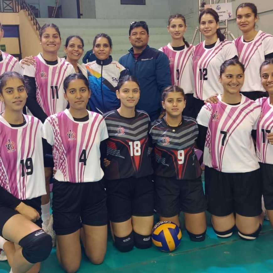हिमाचल ने वॉलीबाल में हरियाणा को 3-0 से हराया:महिला टीम ने बेस्ट-8 में बनाई जगह; पुरुष टीम भी 5 में से 3 मुकाबले जीती