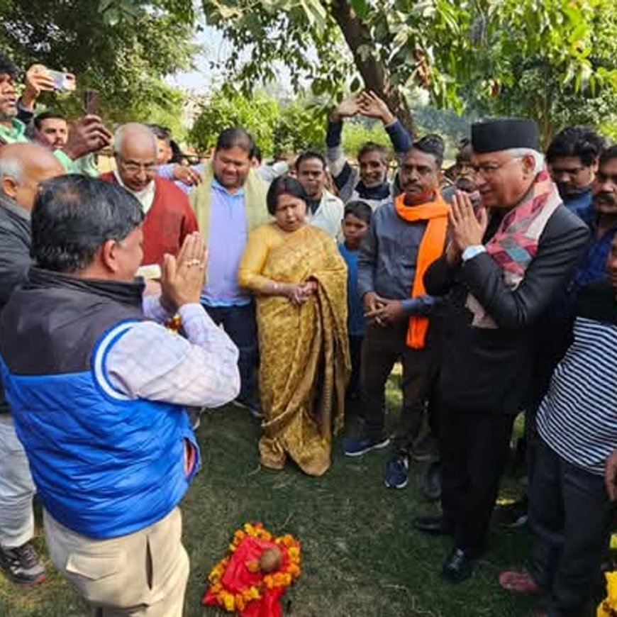 विधायक नीरज बोरा ने सामुदायिक केंद्र का शिलान्यास किया:इस केंद्र से क्षेत्रीय लोगों को काफी सुविधा मिलेगी