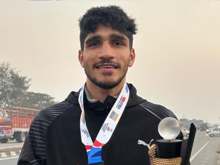 हिमाचल के अविनाश ने बॉक्सिंग में जीता गोल्ड:यूपी में आयोजित नेशनल चैम्पियनशिप में बने बेस्ट बॉक्सर; CM सुक्खू ने दी बधाई