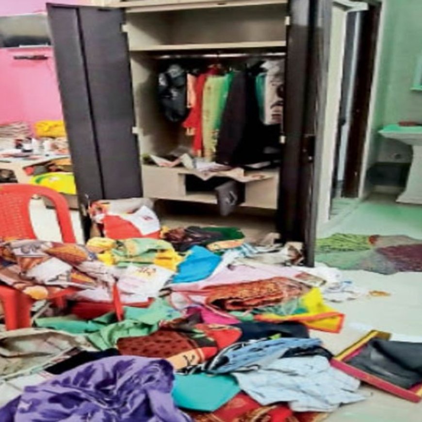 मंडी में घर से 9.42 लाख के गहने-नकदी चोरी:व्यापारी महिला काम से बाहर गई थी, सहेली पर लगाया आरोप