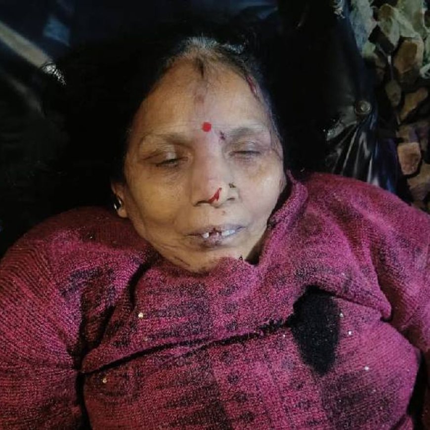 गुमटी क्रासिंग पर ट्रेन से टकरा कर महिला की मौत:कानपुर में सब्जी लेने निकली थी, एक कान से कम सुनाई देता था वृद्धा को