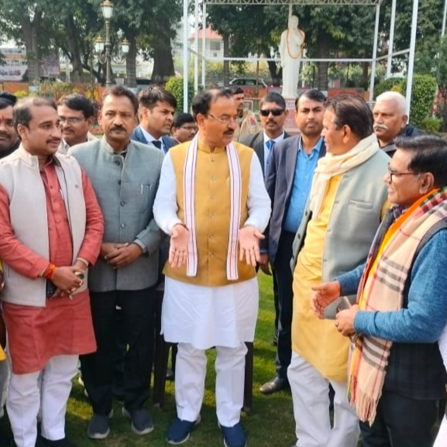 महाराष्ट्र, हरियाणा के बाद दिल्ली जीतने की तैयारी:डिप्टी सीएम केशव प्रसाद मौर्या ने प्रयागराज में कहा, विकसित भारत बनने तक नहीं झूकेगा बीजेपी का झंडा