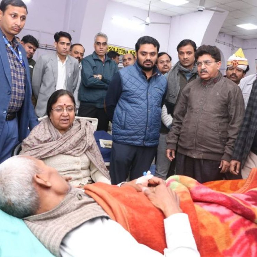 अनशन कर रहे किसान से मिलीं कैबिनेट मंत्री:भ्रष्टाचारियों पर कार्रवाई की मांग को लेकर 30 दिन से अनशन पर हैं श्याम सिंह चाहर
