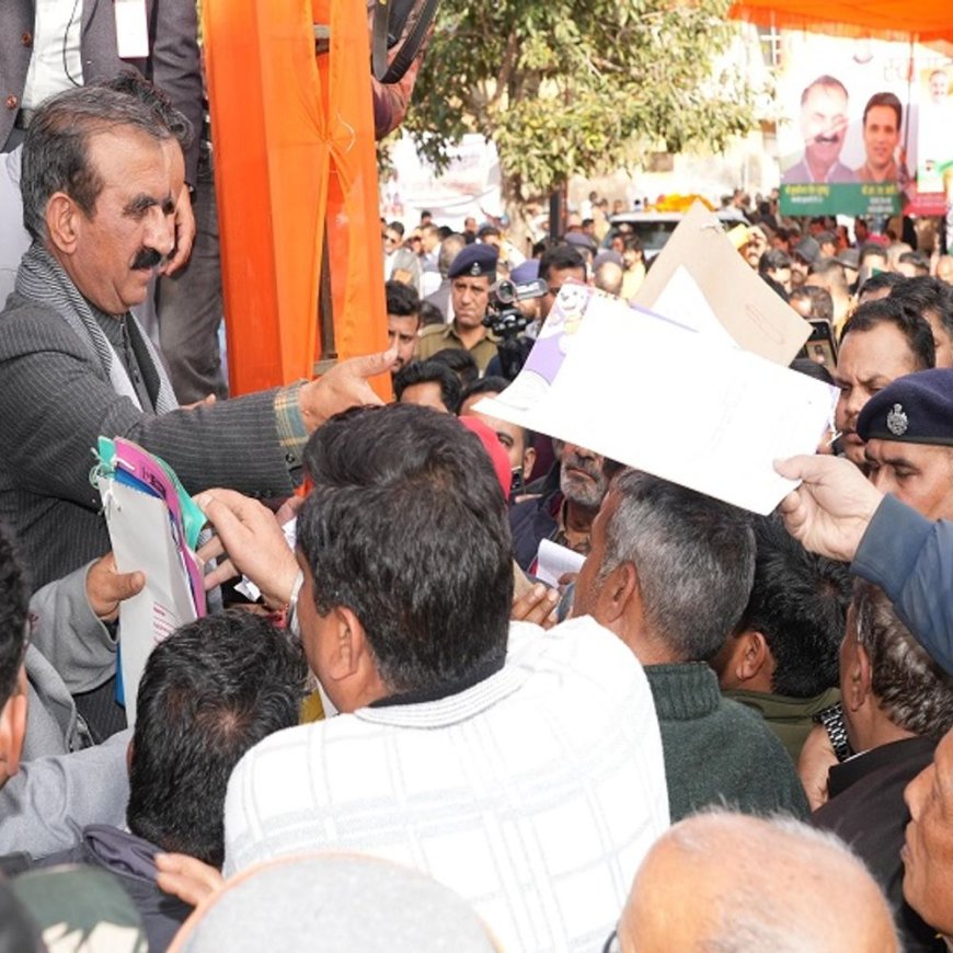 हिमाचल CM बोले- 6000 JBT-TGT व PGT की भर्ती जल्द:700 पद स्टाफ नर्स के भरेंगे, पूर्व सरकार में सुप्रीम कोर्ट-हाईकोर्ट में फंसी रही भर्तियां