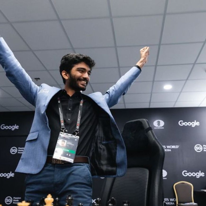 गुकेश फीडे रैंकिंग में चौथे नंबर पर आए:अर्जुन एरिगैसी की जगह ली, अब भारत के हाईएस्ट रैंक प्लेयर