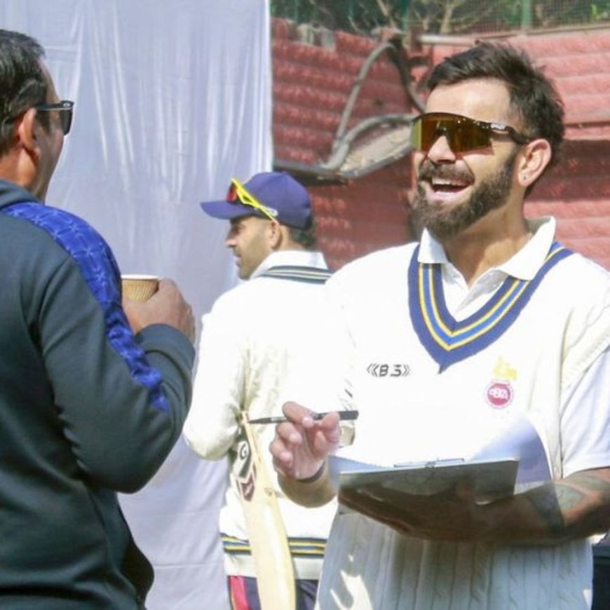 प्रैक्टिस के बाद विराट ने कढ़ी चावल खाए:DDCA अधिकारी बोले- छोले-पूड़ी खाने से मना किया; 3 घंटा मैदान पर बिताया