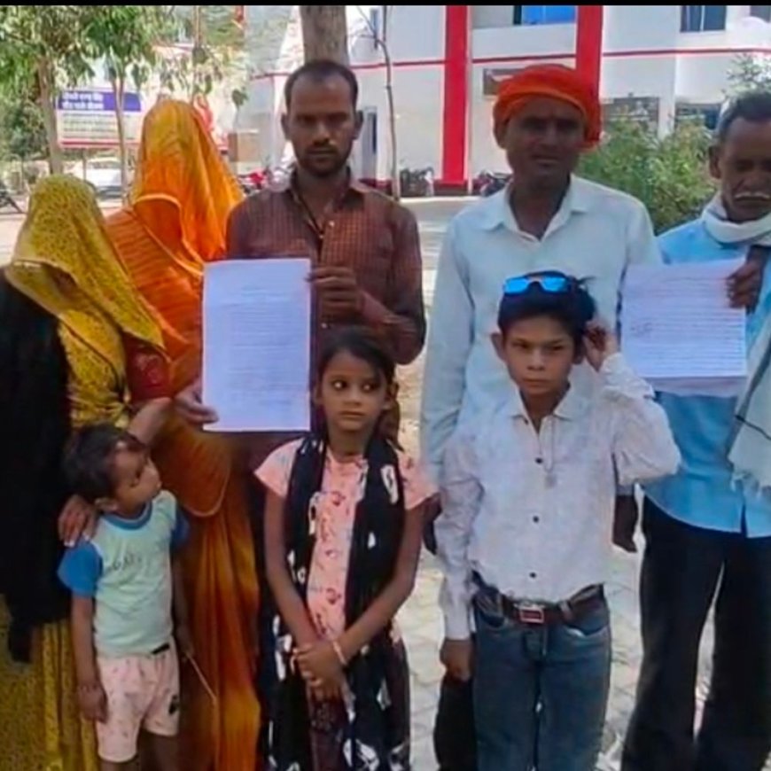 ललितपुर में दबंगों ने लाठी-डंडे से पीटा:पीड़ित परिवार खेत में रहने को मजबूर, उपनिरीक्षक पर आरोपियों की मदद करने का लगाया आरोप