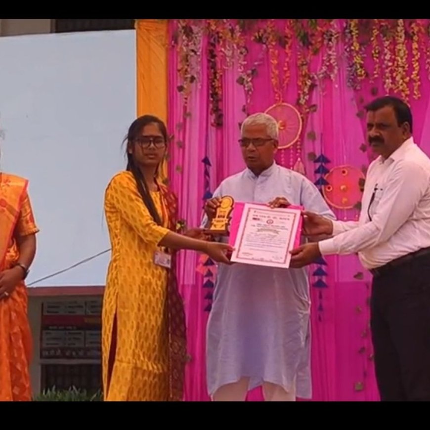 महराजगंज में मेधावी छात्रों को मिला इंस्पायर अवॉर्ड:विधायक ज्ञानेंद्र सिंह ने छात्रों से कड़ी मेहनत करने का किया आह्वान