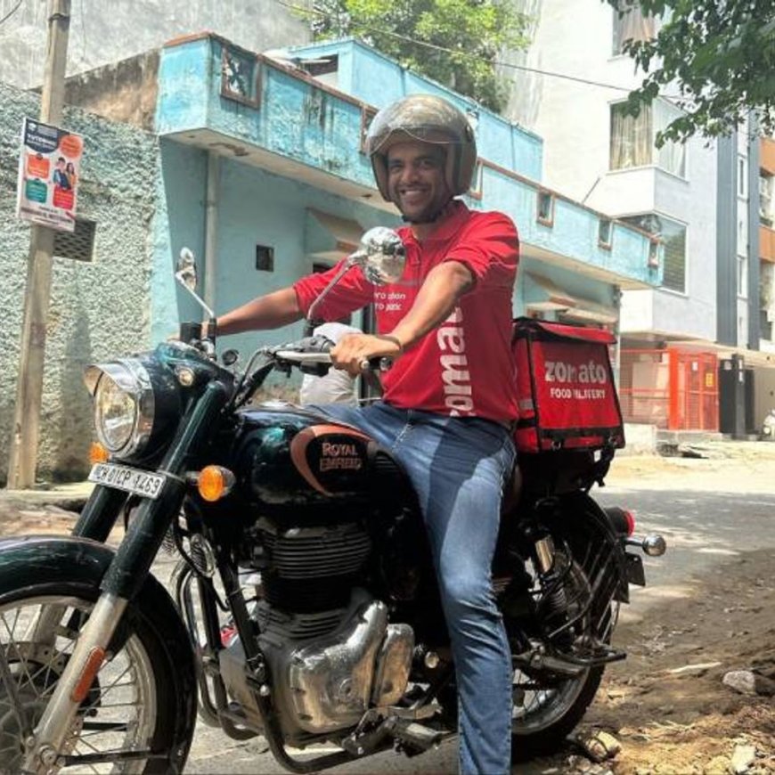 जोमैटो का मुनाफा चौथी तिमाही में 78% कम हुआ:₹175 करोड़ से ₹39 करोड़ हुआ, कमाई 63% बढ़कर ₹6,201 करोड़; एक साल में 20% चढ़ा शेयर
