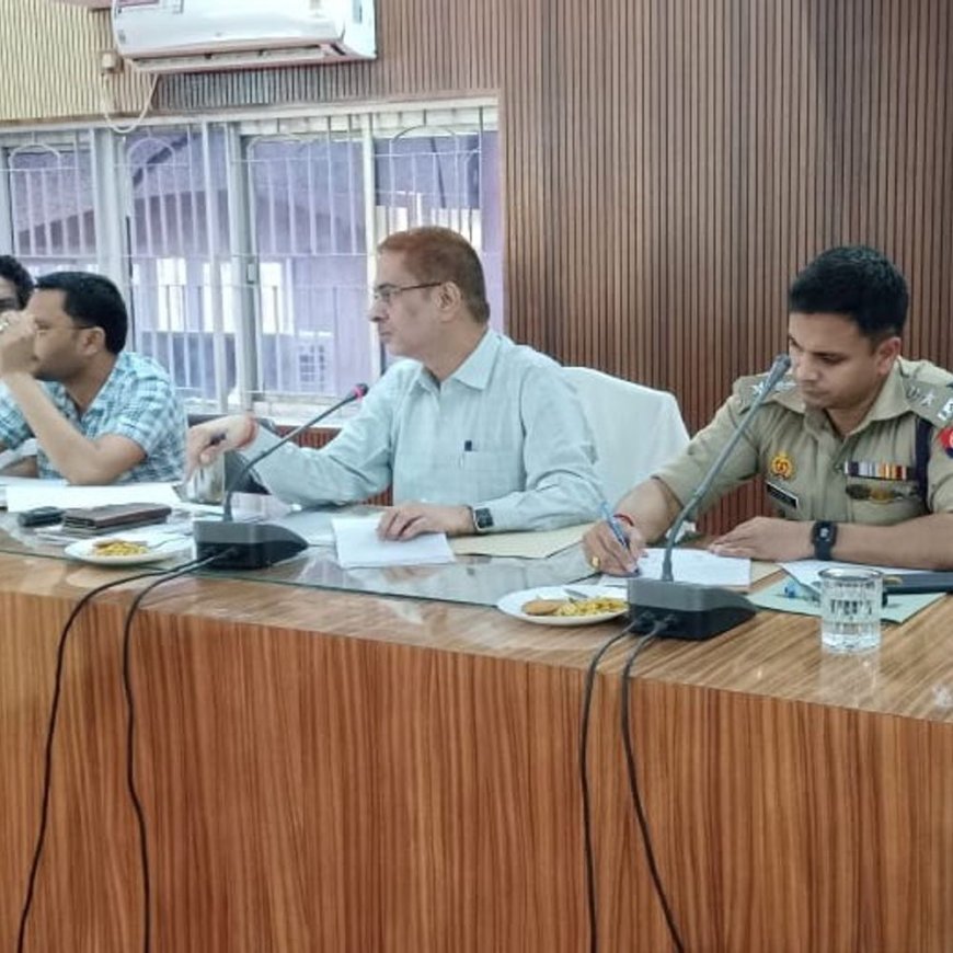 अवैध खनन और परिवहन पर सख्त कार्रवाई का आदेश:डीएम-एसपी ने अधिकारियों को दिए निर्देश, माइन टैग और नंबर प्लेट अनिवार्य