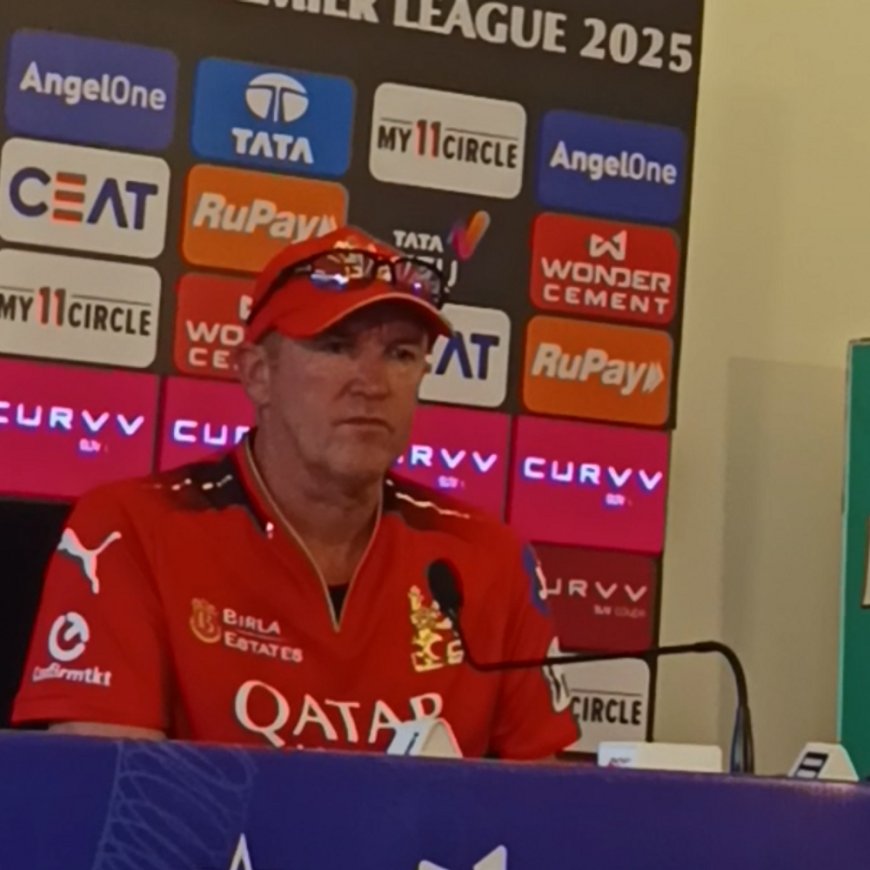 SRH बॉलिंग कोच बोले बचे दोनों मैच जीतेंगे:RCB के मुख्य कोच एंडी फ्लावर बोले पिच चिन्नास्वामी में मिला होम एडवांटेज, टीम क्वालीफायर मैच में देगी बेस्ट