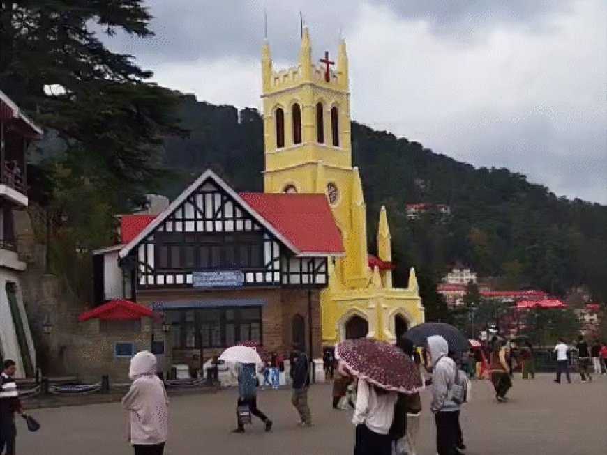 हिमाचल के 6 जिलों में बारिश के आसार:सामान्य से नीचे गिरा तापमान, 6 दिन एक्टिव रहेगा वेस्टर्न डिस्टरबेंस; मैदानी इलाकों में मौसम साफ
