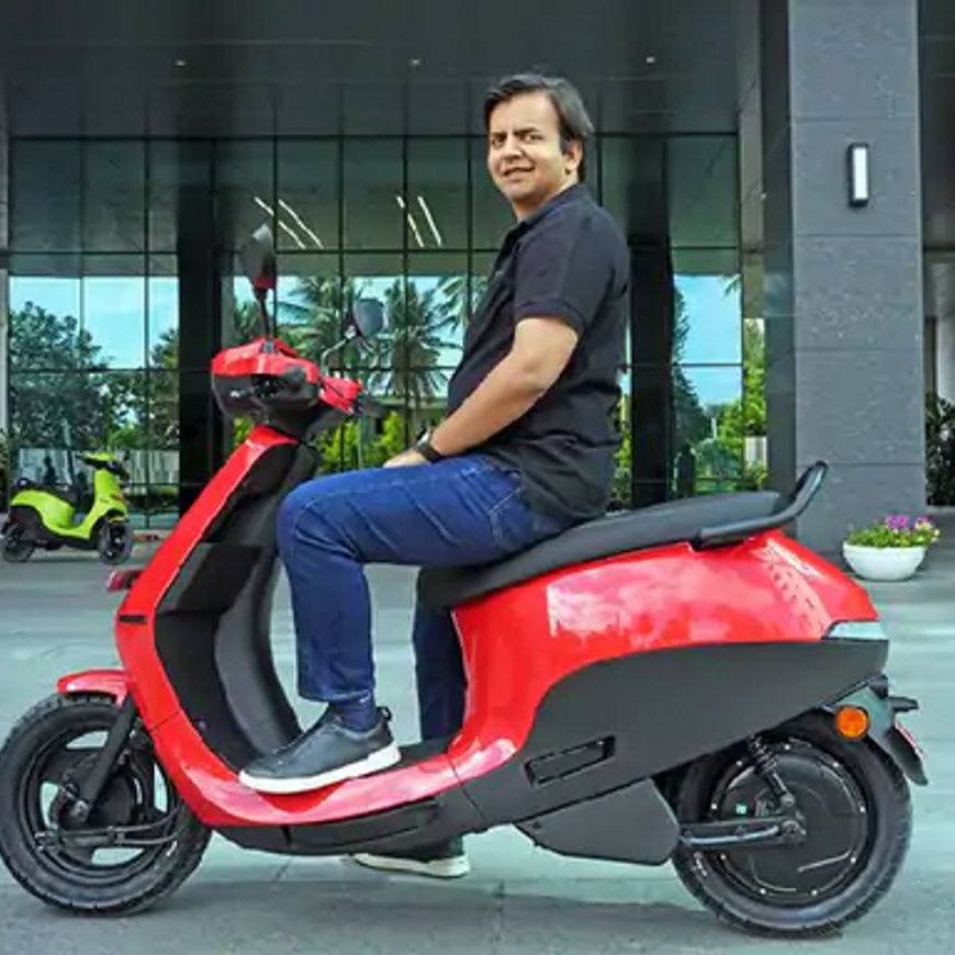 ओला का घाटा दोगुना हुआ, ₹870 करोड़ पहुंचा:चौथी तिमाही में कंपनी का रेवेन्यू 62% घटा; शेयर 6 महीने में 39% गिरा