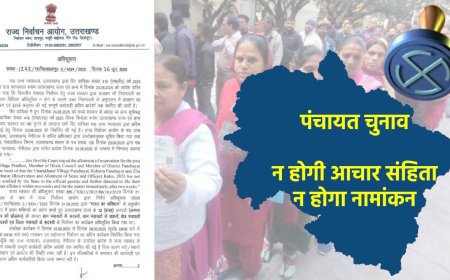 चुनाव आयोग ने पंचायत चुनावों की आचार संहिता को किया वापस, नामांकन प्रक्रिया अनिश्चित