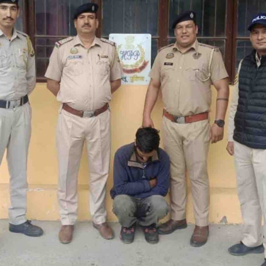 कुल्लू में दो नशा तस्कर गिरफ्तार:केरल का युवक एलएसडी ड्रग संग पकड़ा, फोजल में चरस जब्त
