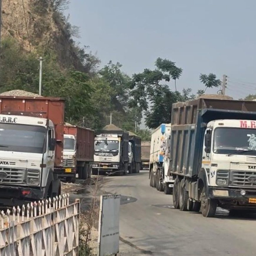 कांगड़ा में 24 गाड़ियां जब्त:अवैध खनिज पदार्थ भरकर ले जा रहे थे ड्राइवर, संवेदनशील इलाकों से लाए