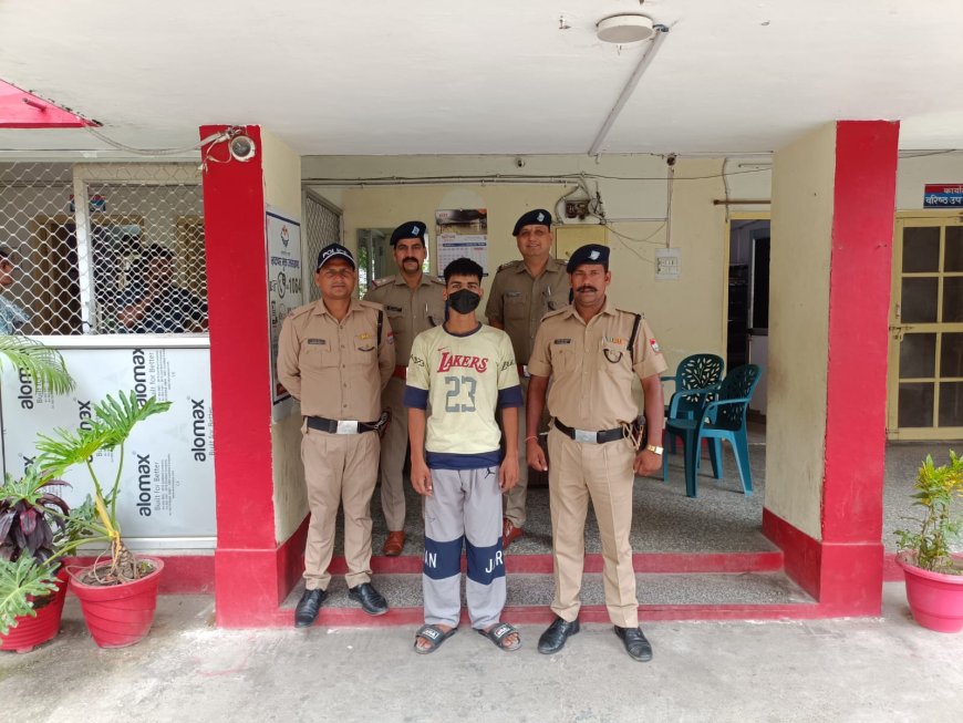 रामनगर मे हुए हत्याकांड के एक और आरोपी को पुलिस ने चोरपानी से किया गिरफ्तार