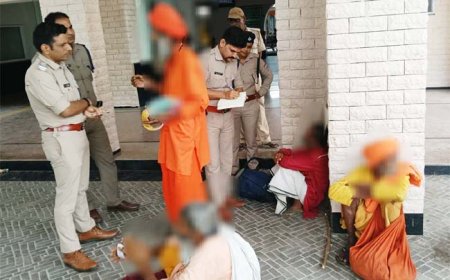 फर्जी बाबाओं की धरपकड़: मंदिरों और आश्रमों में पुलिस का सर्च ऑपरेशन