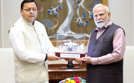 दिल्ली में CM धामी ने PM मोदी से की सीक्रेट मीटिंग, मांगे करोड़ों रुपये! जानें क्या है योजना!