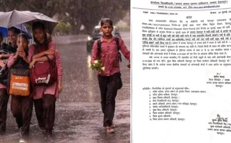 उत्तराखंड में भारी बारिश के कारण पौड़ी और देहरादून में स्कूल बंद रहेंगे