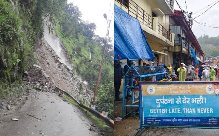 गौरीकुंड यात्रा मार्ग का 70 मीटर हिस्सा वाशआउट, केदारनाथ यात्रा तीन दिनों के लिए स्थगित