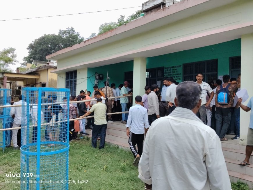 रामनगर मे पंचायत चुनाव में दूसरे दिन हुए 126 नामांकन,142 नामांकन पत्रों की हुई बिक्री