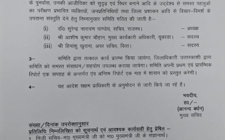 देहरादून में समिति का गठन: शासन ने तीन अधिकारियों को किया नियुक्त