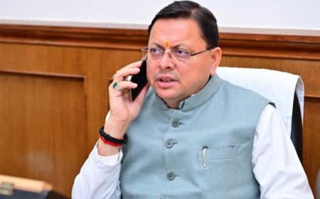 साहिल बिष्ट की हत्या की घटना पर मुख्यमंत्री धामी का नायब सिंह सैनी से संवाद