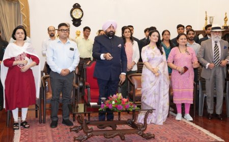 राज्यपाल गुरमीत सिंह ने ‘महिला सशक्तीकरण’ पॉडकास्ट का उद्घाटन, समानता और नारी नेतृत्व पर जोर