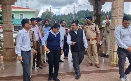 CM धामी के पिथौरागढ़ दौरे से पहले प्रशासन ने की तैयारी, आपदा स्थलों और मेला परिसर का निरीक्षण