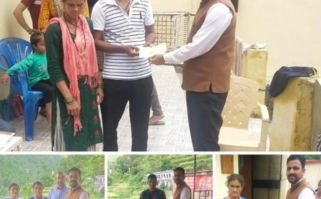 पौड़ी: मुख्यमंत्री धामी ने आपदा प्रभावितों को 5 लाख की राहत राशि, ग्रामीणों ने व्यक्त किया आभार