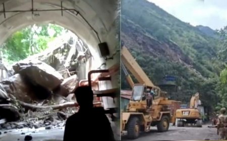 पिथौरागढ़: एनएचपीसी पावर हाउस में भूस्खलन, सभी श्रमिक सुरक्षित