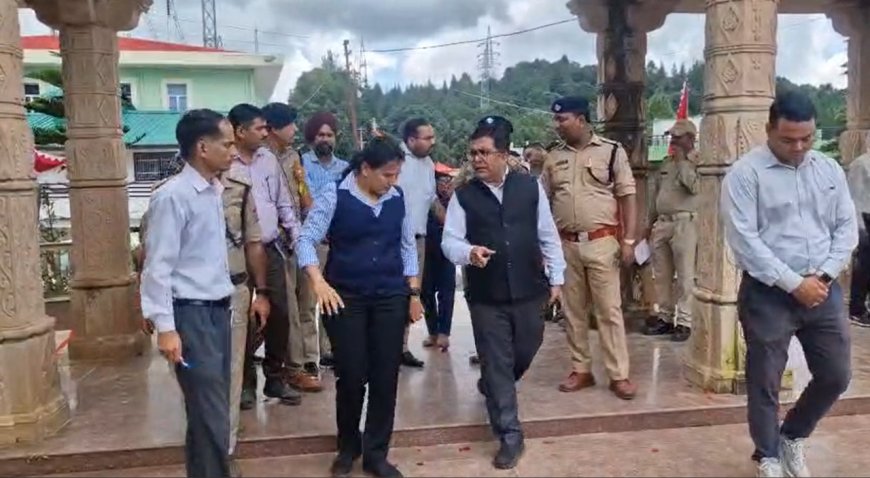 CM धामी के पिथौरागढ़ दौरे से पहले प्रशासन अलर्ट, मेला परिसर और आपदा स्थलों का DM-SP ने लिया जायजा l