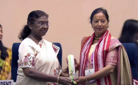 उत्तराखंड की शिक्षिका मंजूबाला ने राष्ट्रीय शिक्षक पुरस्कार उगाया, हिंदी, अंग्रेजी और कुमाउंनी में बच्चों को दी शिक्षा