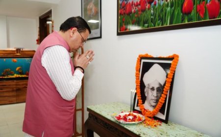 मुख्यमंत्री ने डॉ. सर्वपल्ली राधाकृष्णन की जयंती पर श्रद्धांजलि अर्पित की