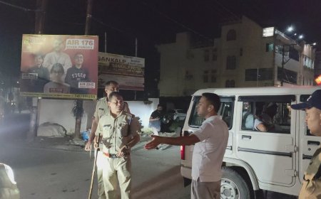 नैनीताल में SSP मीणा का सख्त एक्शन: अराजकतत्वों पर बढ रही कार्यवाही, आधी रात को किया चेकिंग