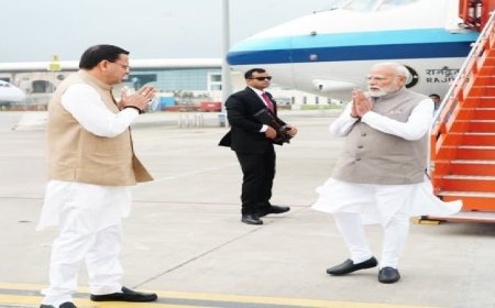 प्रधानमंत्री नरेंद्र मोदी का उत्तराखंड दौरा: 1200 करोड़ की आपदा राहत के साथ महत्वपूर्ण घोषणाएँ