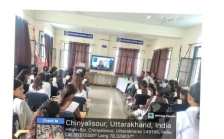 हिंदी पखवाड़े पर चिन्यालीसौड़ महाविद्यालय में रोजगार के अवसरों पर विशेष गोष्ठी आयोजित