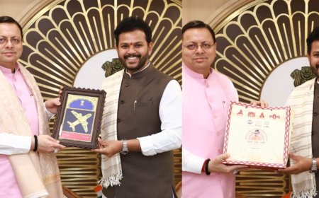 देहरादून एयरपोर्ट में रात के समय हवाई सेवाओं का संचालन, सीएम धामी ने केंद्रीय मंत्री से दीं कई आग्रह