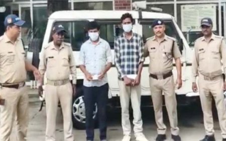 महिला का सामान लूटने वाले गिरोह का पर्दाफाश, पुलिस ने दो आरोपियों को किया गिरफ्तार