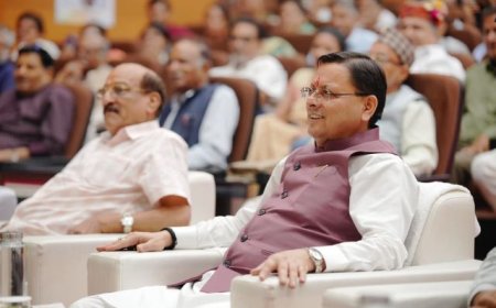 सीएम धामी ने साहित्यकारों को साहित्य सेवा सम्मान से किया गौरवान्वित