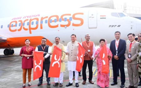 देहरादून से बेंगलुरू तक सीधी हवाई सेवा का शुभारंभ, मुख्यमंत्री धामी ने किया फ्लैग ऑफ