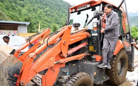 मुख्यमंत्री धामी ने जन्मदिन पर प्राकृतिक आपदा की चुनौतियों का सामना किया