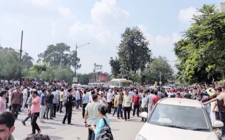 UKSSSC परीक्षा में पेपर लीक का विवाद, युवाओं का प्रदर्शन एवं CBI जांच की मांग