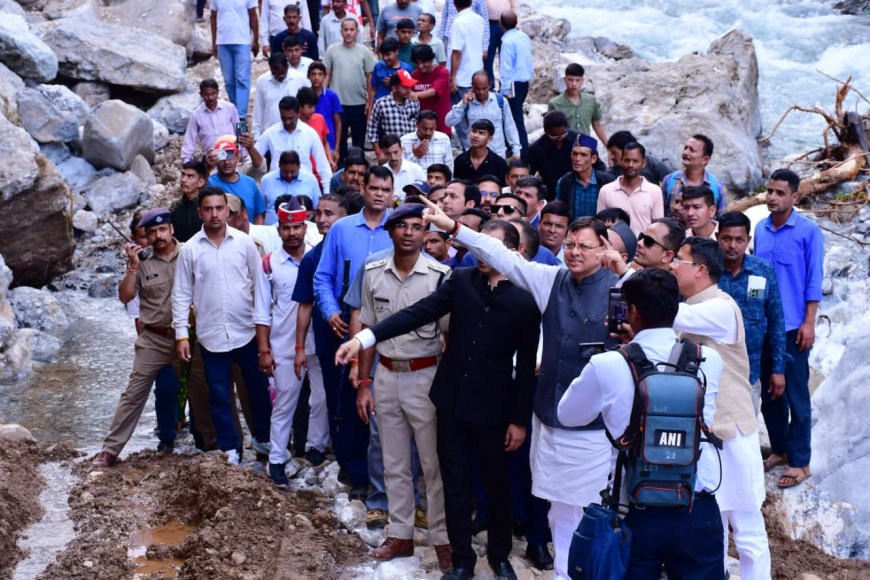 सीएम धामी का कनलगढ़ घाटी दौरा: राहत कार्य तेज, सरकार पीड़ितों के साथ
