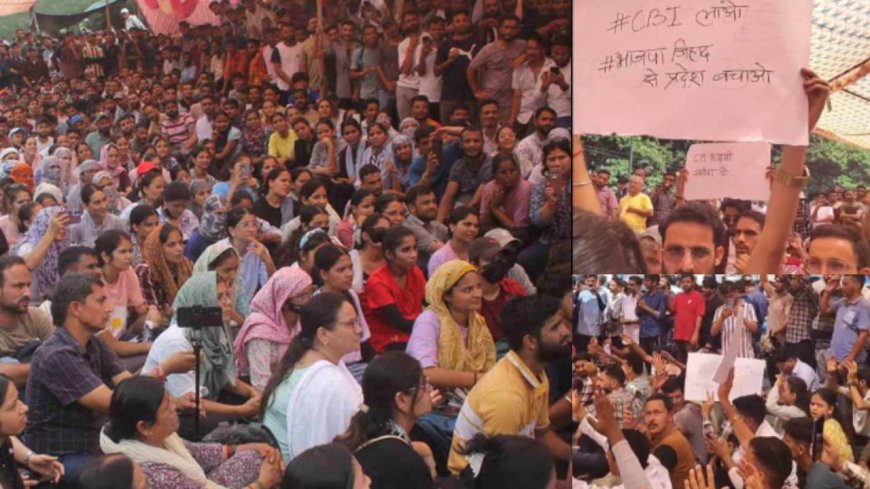युवाओं ने SIT जांच ठुकराकर CBI जांच की मांग को लेकर प्रदर्शन जारी, चार दिन का होगा असर, सरकार ने की कार्रवाई