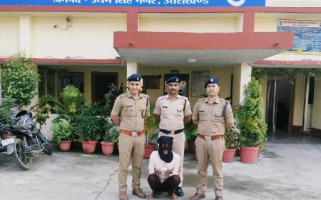 काशीपुर पुलिस ने भारी मात्रा में हेरोइन के साथ एक तस्कर को किया गिरफ्तार