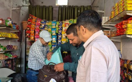 त्योहारी सीज़न में प्रदेशभर में मिलावटी खाद्य पदार्थों के खिलाफ़ बड़ा अभियान शुरू