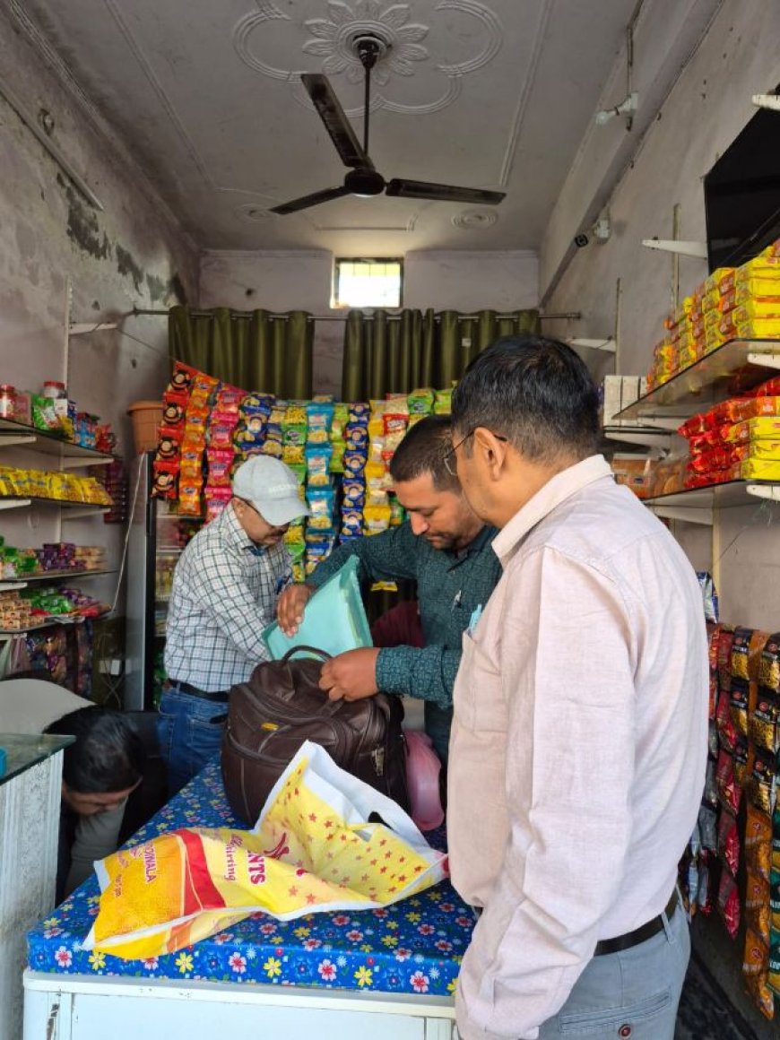त्योहारी सीज़न में प्रदेशभर में मिलावटी खाद्य पदार्थों के खिलाफ़ बड़ा अभियान शुरू